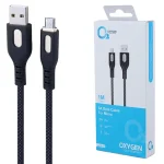 کابل Microusb فست شارژ 3 آمپر اکسیژن LX-27